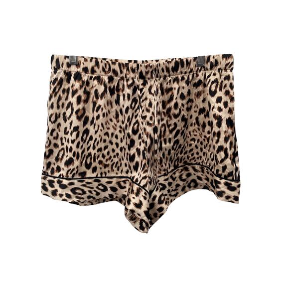 NWT Victoria’s Secret Satin Short Leopard Print Pajama Set Women's Size M - Picture 5 of 11